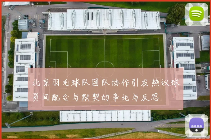 北京羽毛球队团队协作引发热议球员间配合与默契的争论与反思